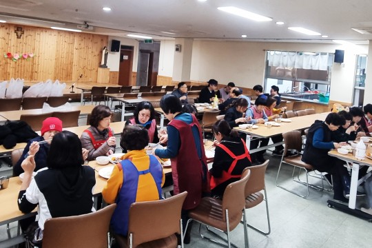 2025년 11월 15일 본당 김장 담기